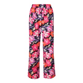 FIONA PANTS PINK RED FLOWER 